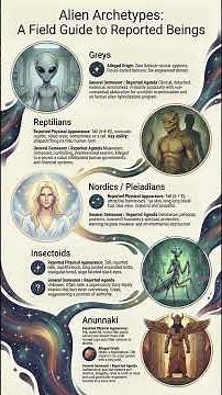 Greys, Nordics, And Reptilians: A Complete Taxonomy Of Alleged Alien Species And Their Agendas
