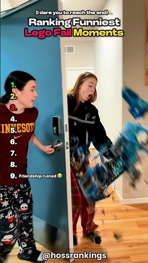 Ranking Funniest Lego Fail Moments😭💀