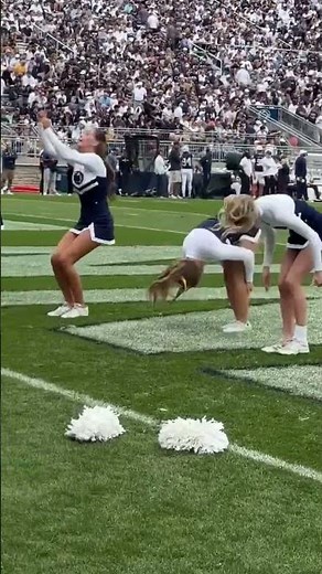 We're head over heels for Penn State's cheerleading team