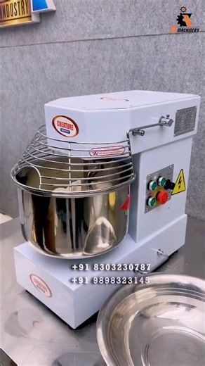 🥖 Spiral Bakery Mixer Machine | Commercial Dough Mixer | Bakery Dough Kneading Machine