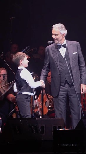 Andrea Bocelli and young violin prodigy Teo Gertler perform Ave Maria together 🎻💫