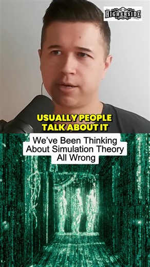 5K views · 96 reactions | We’ve been thinking about the simulation theory all wrong! Listen to the full episode wherever you get your podcasts! Tom Montalk | Demiurgic Technology, The Matrix Control Grid, & The Rosicrucian Endgame on “The Higherside Chats”. #thehighersidechats #deeptalks #simulation | The Higherside Chats | Facebook