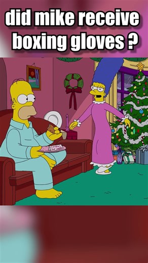 Did mike receive boxing gloves