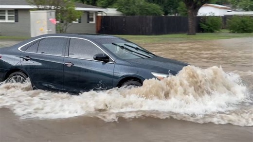 Abilene residents face severe flooding as heavy rains surround local streets and homes