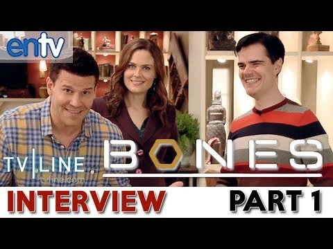"Bones" Set Visit: Season 9 Scoop, David Boreanaz, Emily Deschanel, Booth Brennan Wedding? Part 1