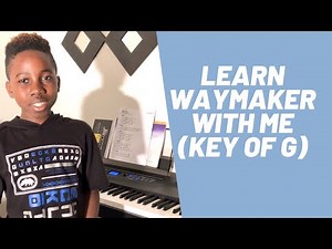 WAYMAKER - KEY OF G ( Easy Piano Tutorial)