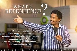 11K views · 1.2K reactions | Over the years we have heard the message that we should repent but, What is Repentance? Get ready to listen to a conscious striking message given by Apostle David Poonyane filled with practical examples of our everyday lives. "One thing we should know is that a man is not prepared to believe or receive the gospel of our Lord Jesus unless he is ready to repent and turn from his sins."- Apostle David Poonyane. | Roadmap Ministry International | Facebook