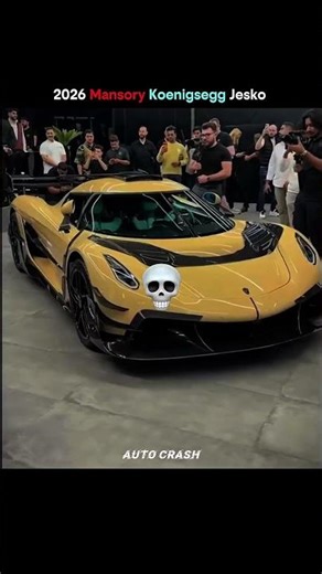 The World's First 1-of-1 Mansory Koenigsegg Jesko!💀. #koenigsegg #mansory