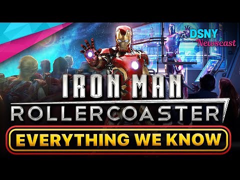 IRON MAN Rollercoaster at Disneyland Paris | Everything We Know So Far - Disney News - June 15, 2021