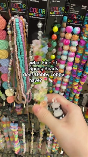 Discover Spring Beads at Hobby Lobby for Jewelry Making
