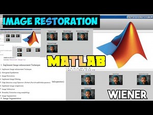 Image Restoration Using MATLAB in DIP | Image Restoration | Matlab Restoration #matlab #restoration