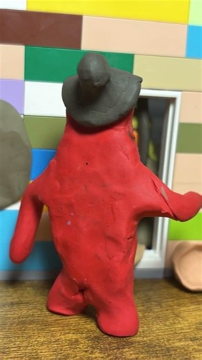 Jail breakout (Stapler adventure) #funny #clay