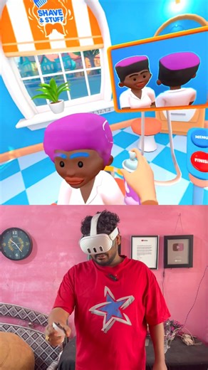 Raman Kumar on Instagram: "Game Name - Shave & Stuff 💇🏻‍♂️ VR Game Agar video achha lage to Follow ❤️ Like 👍 Comment ✍️ Repost 🔁 Share 📤 zarur karein! Aapka support hi motivation hai 💯✨ Apne friends ko tag karo aur maza lo! 😎🎮💥 Virtual reality (VR) games have revolutionized the gaming industry, offering immersive experiences that transport players to new worlds. With the latest advancements in VR technology, 2025 has seen the release of several exceptional VR games across various platfo