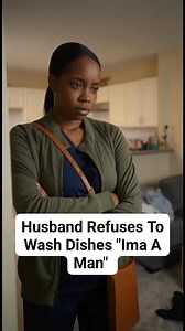 Wife: bae, you been home all day.Why didn't you guys dishes? Husband: i'm a man I don't wash dishes | Trick Daddy