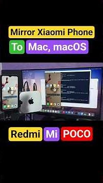 How to Screen Mirror Xiaomi Redmi Mi POCO Phone to Mac | Wirelessly or with USB