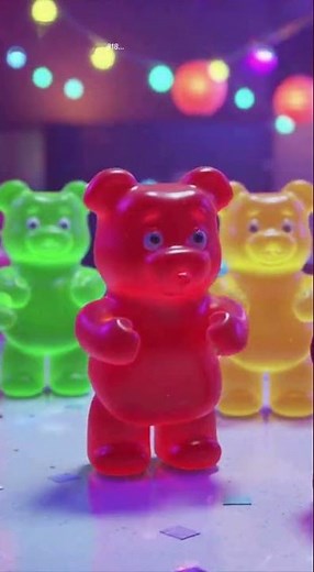 Gummy Bear #Heleneboudreau #animee #drole #gummybear
