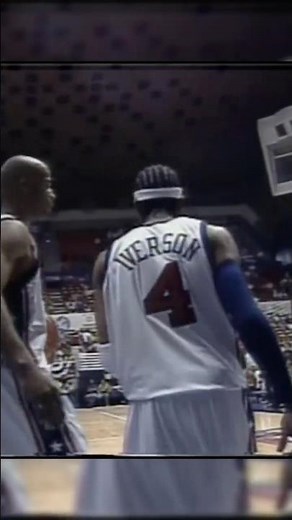 Allen Iverson’s mentality for the Team USA (2003)