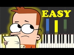 Sidekick Theme Song On Piano EASY