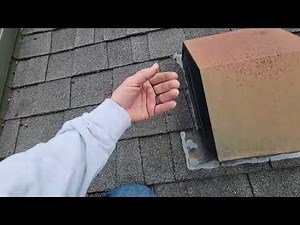 Roof leak inspection, Stove vent leaking