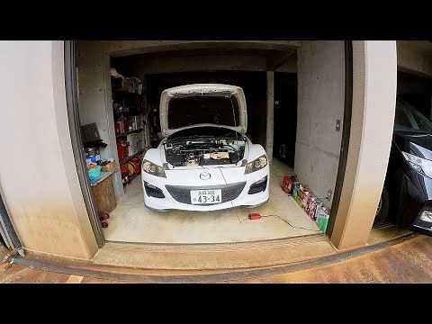 超過走行RX-8！その距離180000キロ！２次エアーソレノイドバルブ交換作業