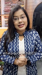 225K views · 2.4K reactions | PLEASE NOTE THAT WE HAVE ONLY ONE WHATSAPP NO 9875396578 Exclusive Handblock Cotton Jacket dress with inner  ✅️Size 34 to 52 ✅️For Booking WhatsApp 9875396578 #ajrakhshrug #handloomsilk #boutiquefashion #boutiqueshopping #ajrakhprints #ajrakh #ajrakhkurti #handblockprinted #handblock #indigo #indigokurti | Mondira's Boutique | Facebook