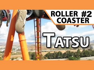 Tatsu Roller Coaster @ Six Flags Magic Mountain