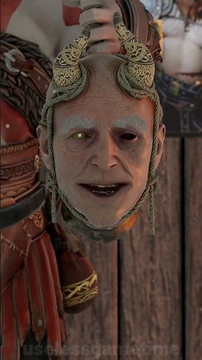 Shaved Mimir is not real - God of War #shorts