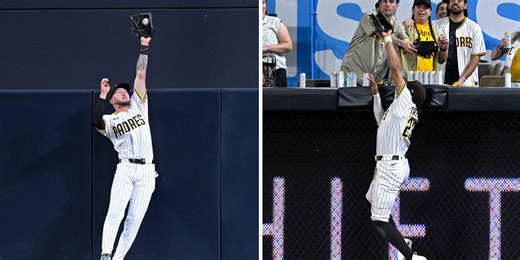 Padres' win over D-backs features more HR robberies than runs