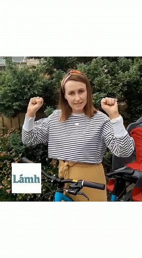 1.7K views · 17 reactions | On yer BIKE for #bikeweek2024! Deirdre #Lámh Tutor & #SLT explains how to make the #Lámhsign for BIKE‍♂️ Lámh:manual sign system used by children & adults with #intellectual #disability & #communication needs in Ireland  #GreenSchools #sustainability #inclusive | Lámh Sign | Facebook