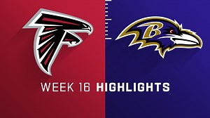 Falcons vs. Ravens highlights | Week 16