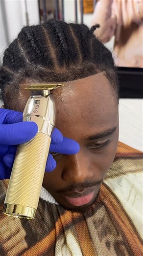 La'Quize LP Powell | Push back? 🤨💈 book with me @thecutapp #dallasgeorgia #thecutfam #fyp #viral #asmr @babylissprobarber | Instagram