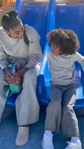 Gabrielle Union-Wade on Instagram: "It’s rare that I get caught up but the slide had other plans 😂"