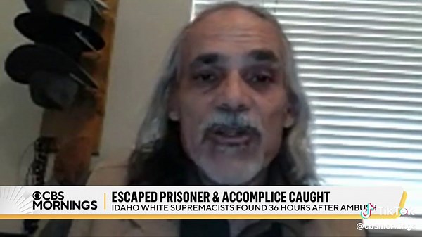 An escaped prisoner and his alleged accomplice, both members of a white supremacist prison gang, were found and arrested after a multi-agency manhunt in Idaho. Investigators say they may be linked to two murders committed while on the run, but they have not been charged. #news #idaho #prison #prisonescape