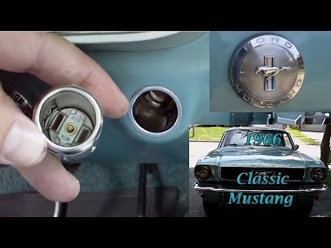 Car Cigarette Lighter - How To Remove and Replace - Classic Mustang