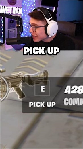 How to PICK UP an ITEM in Fortnite...