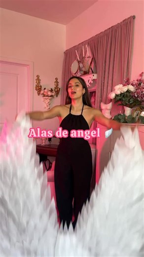 Valeria Villalobos on Instagram: "Tutorial de Alas de Angel al reves 😌🪽 . . . #craft #diy #halloween #disfraz #angel"
