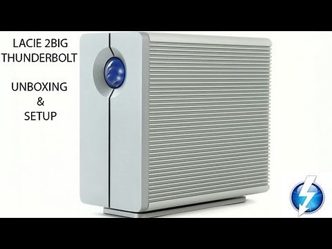 LaCie 2Big RAID Thunderbolt Edition: Unboxing and Setup