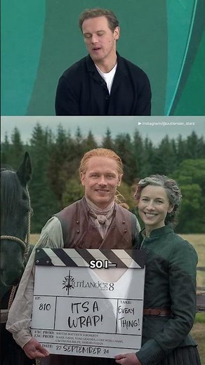 Sam Heughan says he took home one prop from the set of 'Outlander' — and it just makes sense