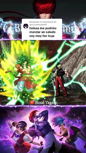 Broly SSJ4 vs Rugal: Epic Battle in KOF2002