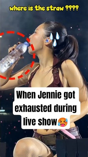 When Jennie Gave Her All Despite Being Exhausted ❤️‍🩹 #jennie #blink #blackpink