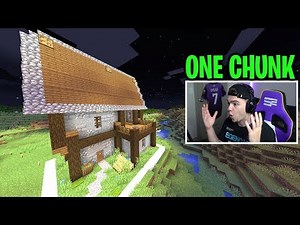 I Made a Minecraft Base in ONE CHUNK! (minecraft ep.37)