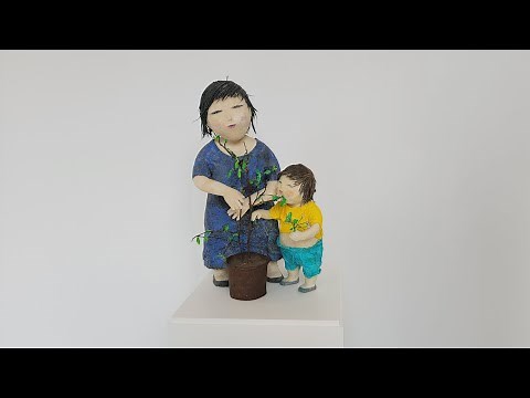 닥종이 인형작가 김영희 개인전 "인생은 아름다워"