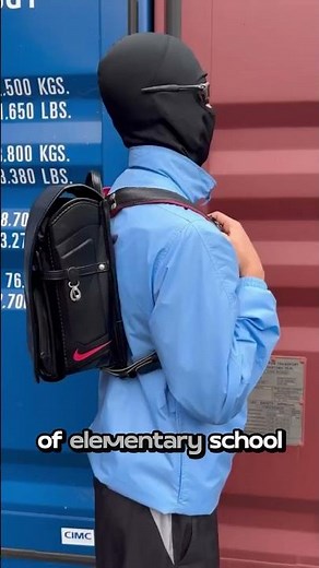 Why Do Japanese Kids Carry the Same Backpack? 🎒