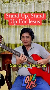 Title; Stand Up, Stand Up For Jesus~guitar instrumental cover by; Tanie Batonghinog #hymnalSong #christianmusic #worshipsong #guitarcover #highlightfriendsfollowersviewers | Marina Dalana Batonghinog
