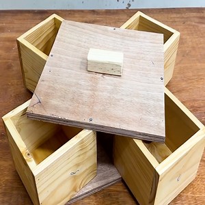 152K views · 1.8K reactions | Creative Idea Of ​​An Old Carpenter To Design A Smart Snack Box From Old Wooden Pallets | WT HD Woodworking | Facebook
