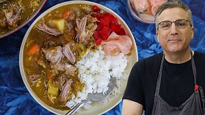 349K views · 157 reactions | Ivan Orkin, chef-owner of Ivan Ramen and star of Chef’s Table, dresses up boxed Japanese curry for a quick, veggie-packed meal. Check out the recipe here: https://vice.video/2kWPJJk | How-To | Facebook
