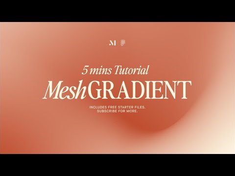 Figma Mesh Gradient Tutorial - Create Professional Backgrounds in Minutes