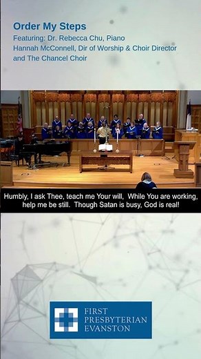 Order My Steps - First Pres Evanston