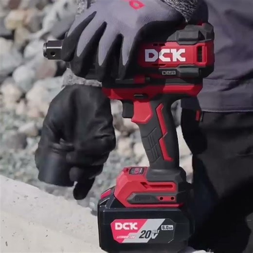 DCK 20V Brushless Impact Wrench KDPB1288 | 1288 Nm Max Torque | 3/4" Heavy-Duty Power