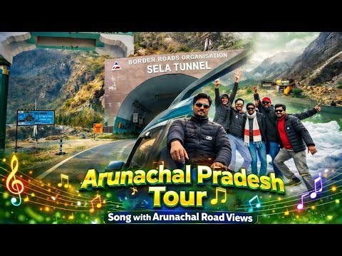 North East India Beauty 😍 Arunachal Travel Song Mountain Drive Vlog #tawang #arunachalpradesh